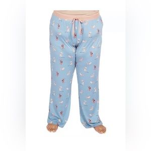 Nite nite by munki munki Women’s Size 2X Dachshund wiener dog pajama pants NWT